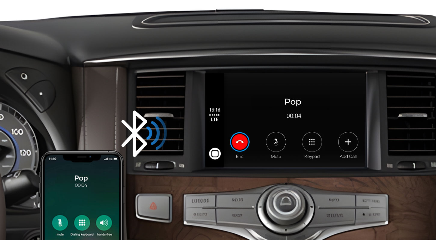 Original System Adapter Wireless CarPlay Android Auto Interface For Infiniti CarPlay