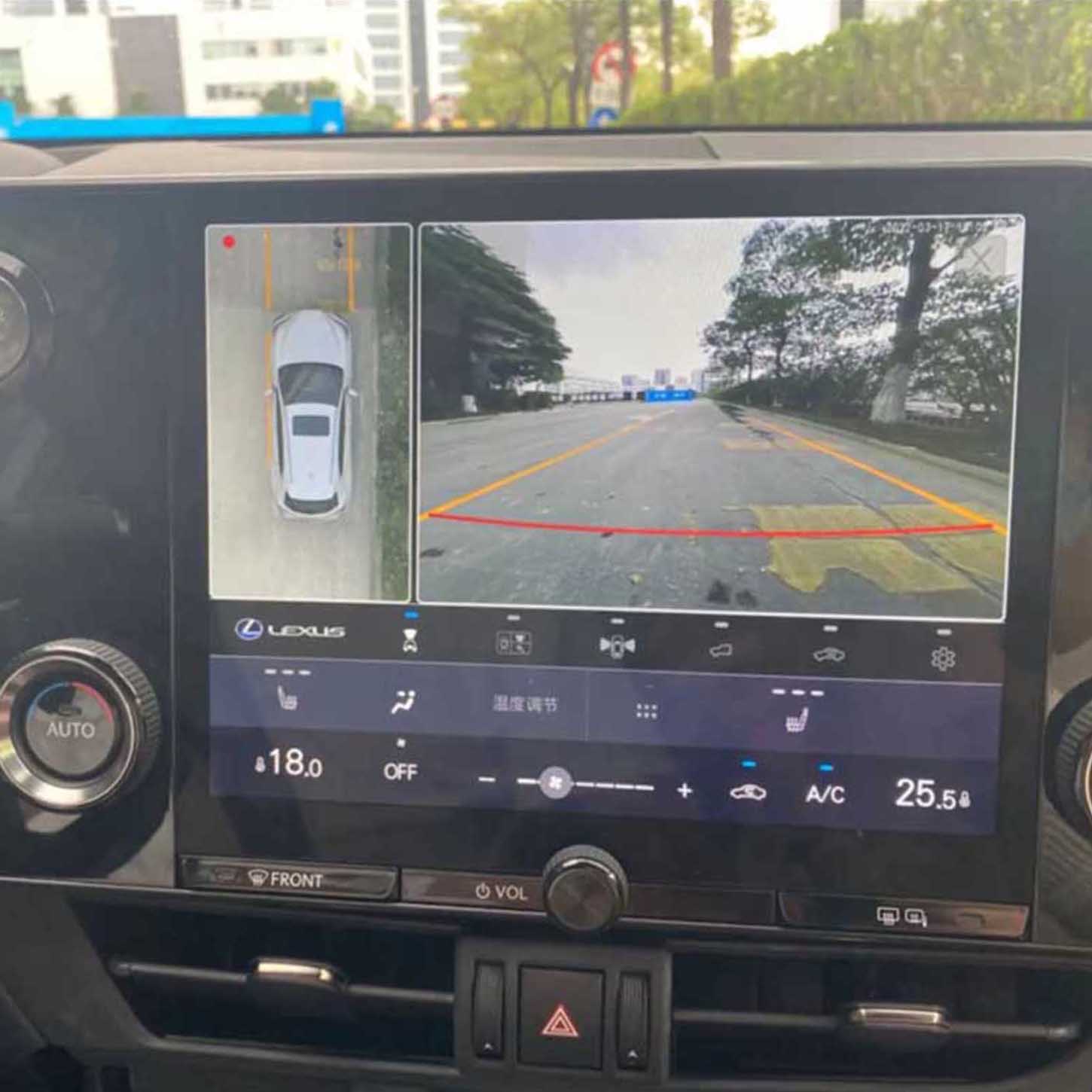 HD 3D 360 Surround View CarPlay CarPlaymera for Lexus NX RX F-Sport